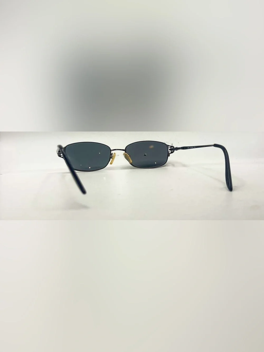 Silver Dollar Zora Gunmetal Oval Sunglasses Frames Only